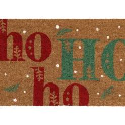Zerbino natalizio in cocco (40 x 60 cm) Ho Ho Multicolore